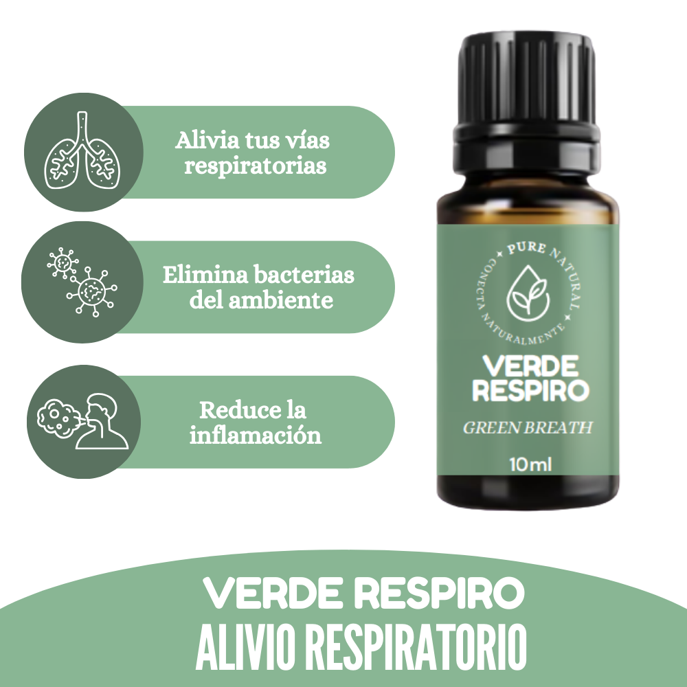 Adiós a la congestión, alivia tus vías respiratorias y elimina bacterias del ambiente