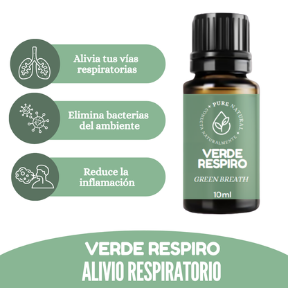 Adiós a la congestión, alivia tus vías respiratorias y elimina bacterias del ambiente